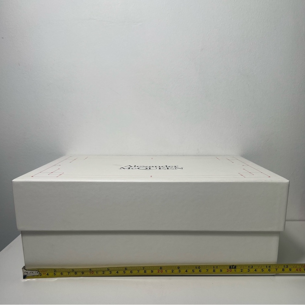 Alexander McQueen AMQ Storage Display Heel Sneaker Sandal Slides Shoebox Box - Picture 13 of 14